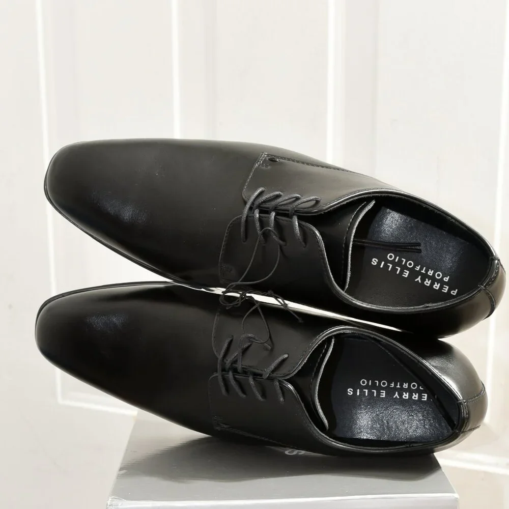 Perry Ellis Portfolio‎ Men dress shoes - Black